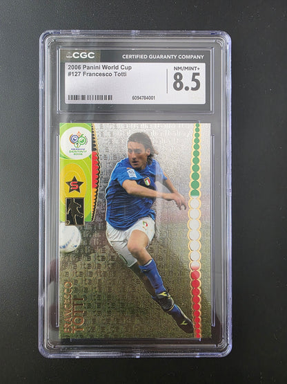 2006 Panini FIFA World Cup Germany - Francesco Totti #127 CGC 8.5