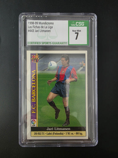 1999-00 Mundicromo Las Fichas de la Liga - Jari Litmanen #443 CSG 7