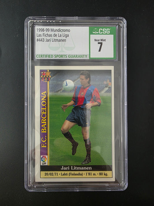 1999-00 Mundicromo Las Fichas de la Liga - Jari Litmanen #443 CSG 7