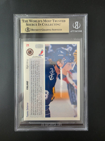 1991-92 Upper Deck - Teemu Selanne #21 BGS 9.5 True Gem RC