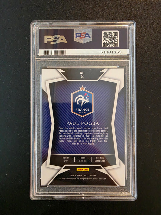 2015-16 Panini Select - Paul Pogba #8 PSA 10