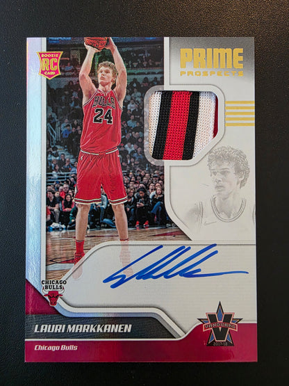2017-18 Panini Vanguard - Prime Prospects Signatures - Lauri Markkanen #136 /99 RC