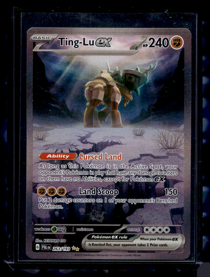 2023 Pokemon - Scarlet & Violet - Paldea Evolved - Special Illustration Rare - Ting-Lu #263