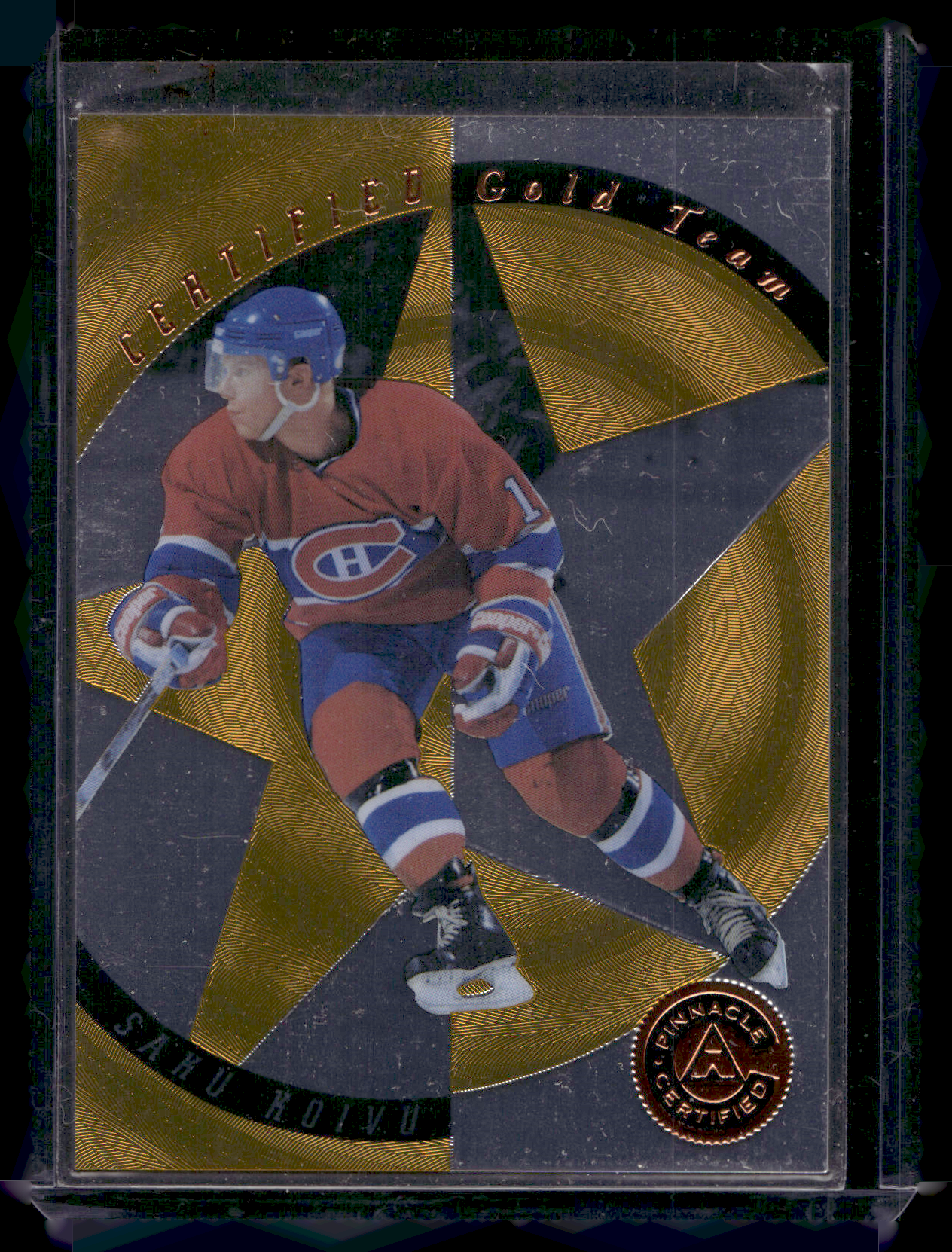 1997-98 Pinnacle Certified - Certified Team - Promo Gold - Saku Koivu #18