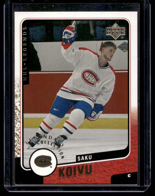 2000-01 Upper Deck Legends- Legendary Collection Gold - Saku Koivu #63 /375