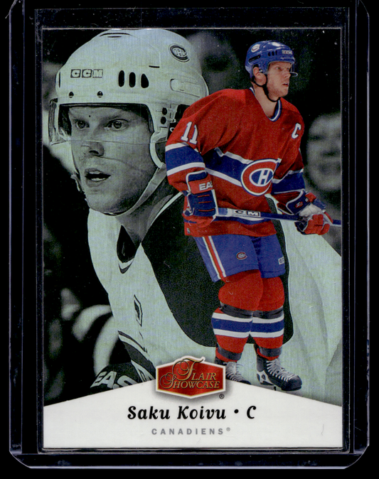 2006-07 Flair Showcase - Upper Level - Saku Koivu #53