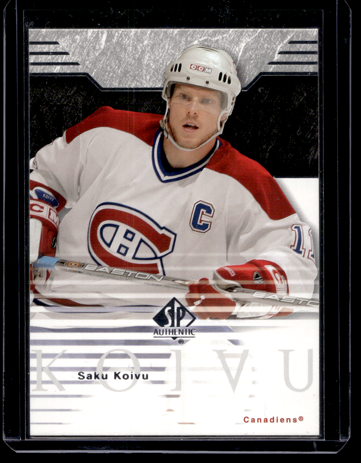 2003-04 Upper Deck SP Authentic - Saku Koivu #48
