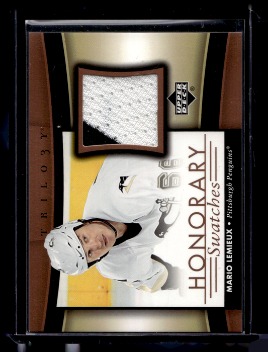2005-06 Upper Deck Trilogy - Honorary Swatches - Mario Lemieux #HS-ML