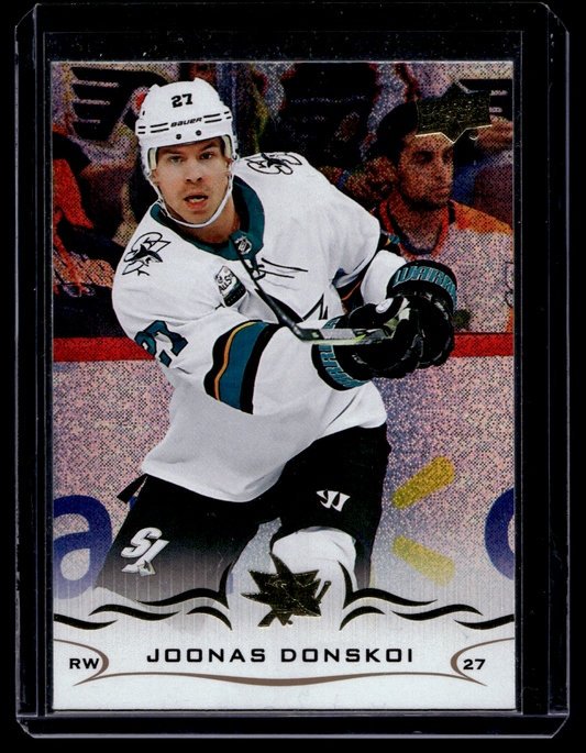 2018-19 Upper Deck - Speckled Rainbow Foil - Joonas Donskoi #404