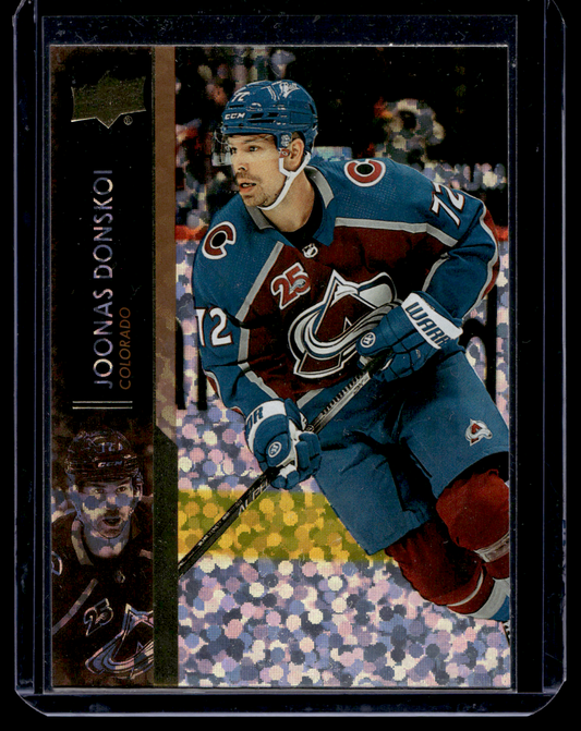 2021-22 Upper Deck Series 1 - Speckled Rainbow Foil - Joonas Donskoi #46