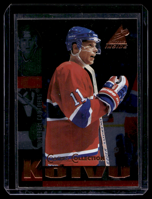 1997-98 Pinnacle Inside - Coaches Collection - Saku Koivu #13
