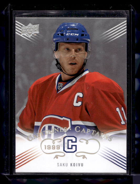 2008-09 Upper Deck Montreal Canadiens Centennial Set - Saku Koivu #227