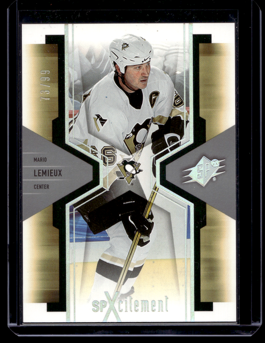 2006-07 Upper Deck SPx - SPXcitement - Spectrum - Mario Lemieux #X79 /99
