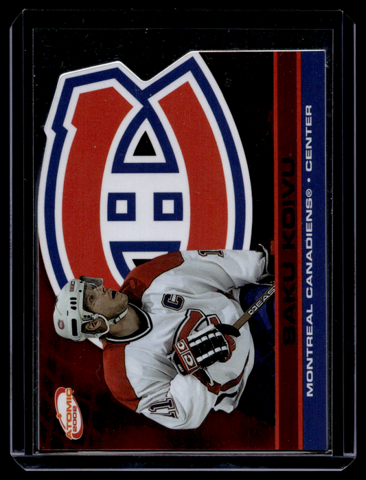 2001-02 Pacific Atomic - Red - Saku Koivu #51 /290
