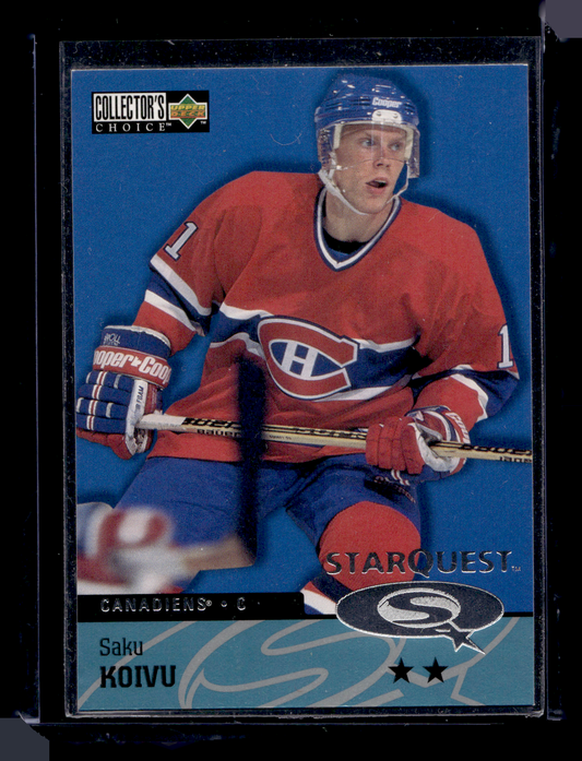 1997-98 Upper Deck Collector's Choice - Starquest - 2 Star - Saku Koivu #SQ47