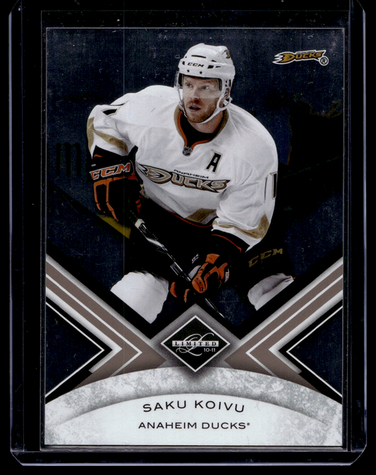 2010-11 Panini Limited - Saku Koivu #109 /299