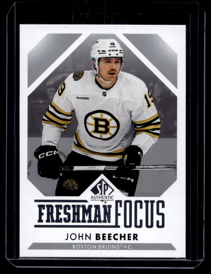 2023-24 Upper Deck SP Authentic - Freshman Focus - John Beecher #FF-44 RY