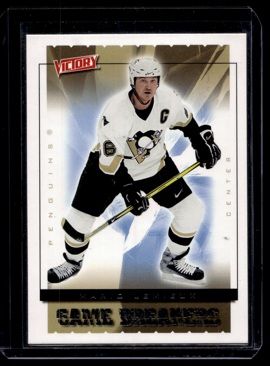 2005-06 Upper Deck Victory - Game Breakers - Mario Lemieux #GB36