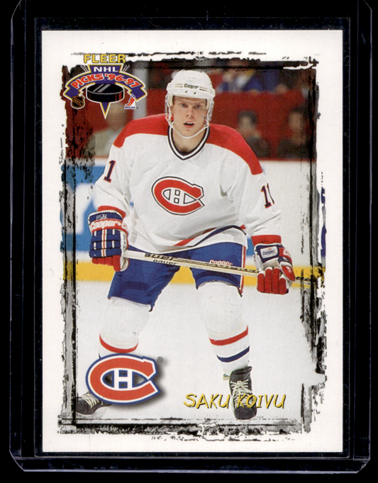 1996-97 Fleer NHL Picks - Saku Koivu #76