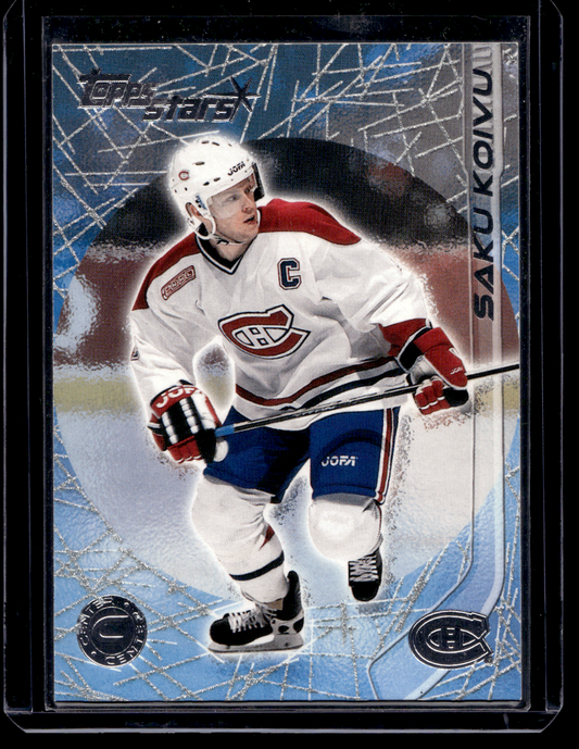 2000-01 Topps Stars - Saku Koivu #69
