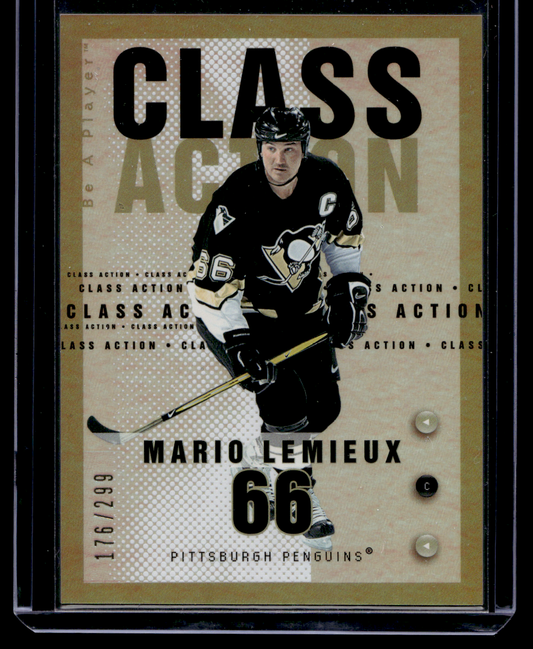 2005-06 Upper Deck Be a Player - Class Action - Mario Lemieux #CA20 /299