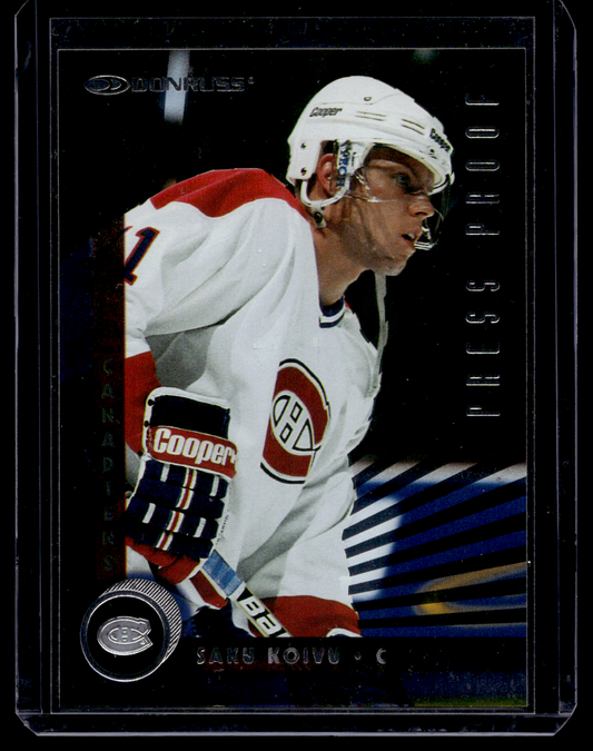 1997-98 Donruss - Silver Press Proof - Saku Koivu #53 /2000