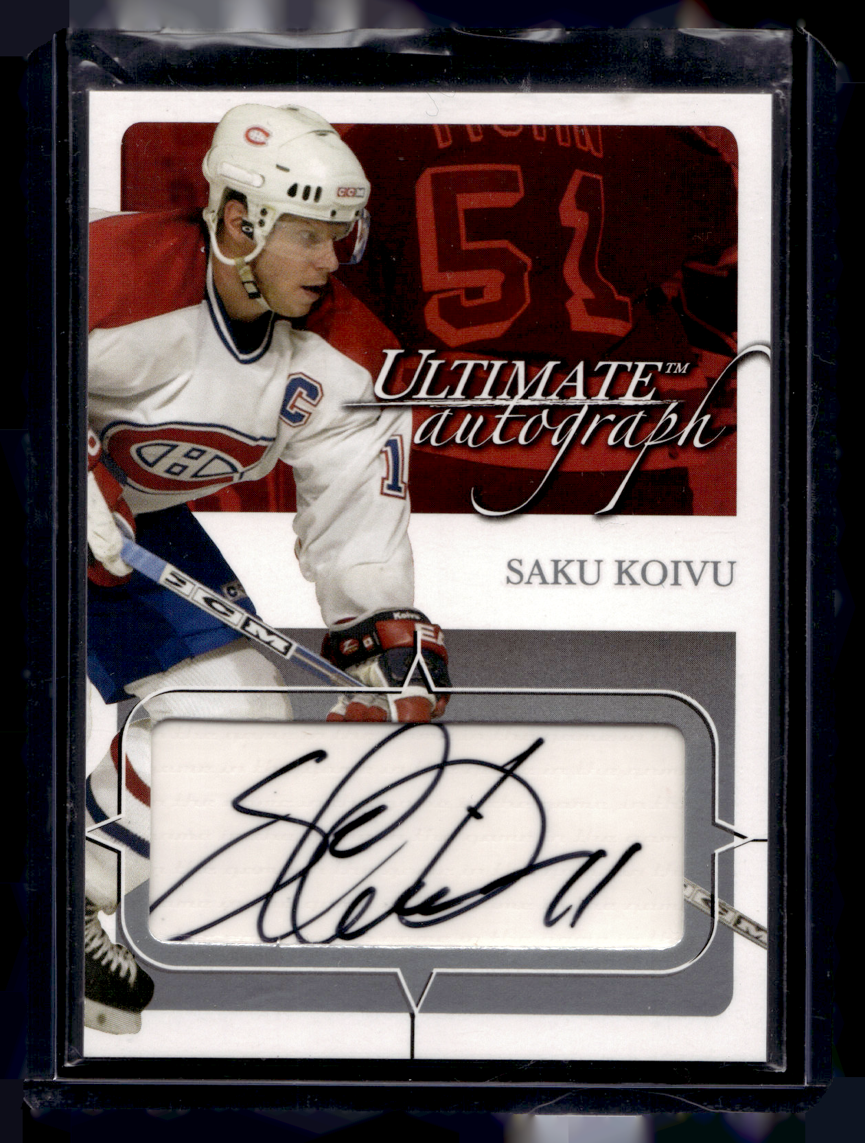2003-04 In the Game Ultimate Memorabilia 4th Edition - Saku Koivu #50 /135