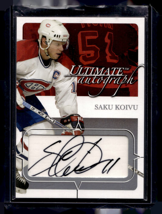 2003-04 In the Game Ultimate Memorabilia 4th Edition - Saku Koivu #50 /135