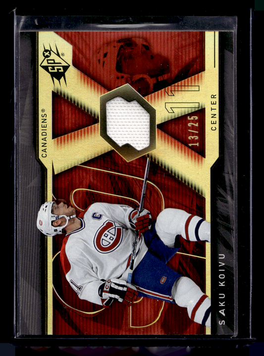 2007-08 Upper Deck SPx - Spectrum - Saku Koivu #73 /25