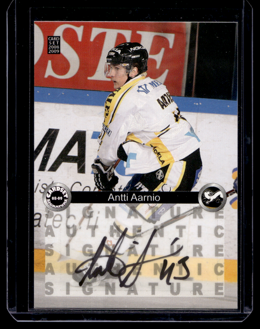 2008-09 Cardset Signature - Antti Aarnio /125