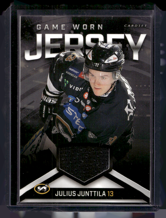 2018-19 Cardset - Game Worn Jersey - Julius Junttila /128