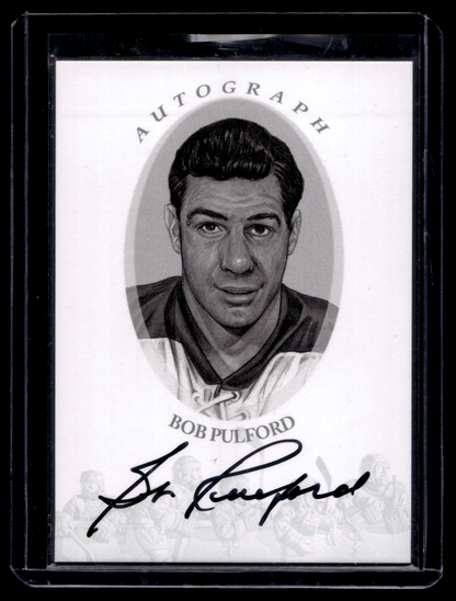 2010-11 In the Game Enshrined - Autographs - Silver - Bob Pulford #A-BPU