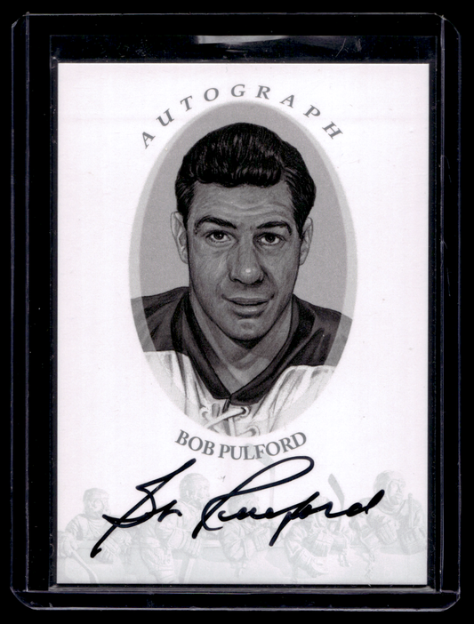 2010-11 In the Game Enshrined - Autographs - Silver - Bob Pulford #A-BPU