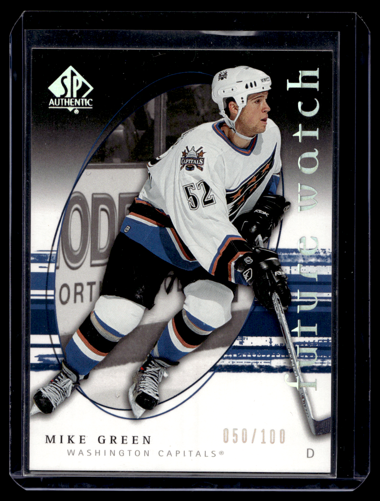 2005-06 Upper Deck SP Authentic - Limited - Future Watch - Mike Green #287 /100 RC