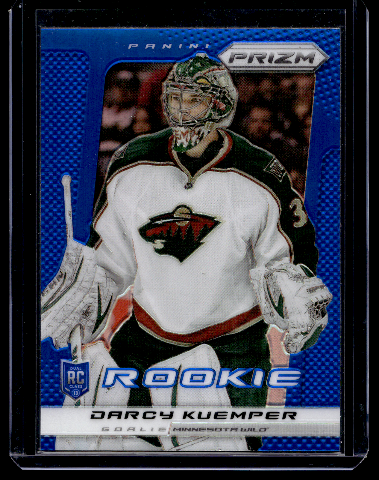 2013-14 Panini Prizm - Wal-Mart Blue Prizm - Darcy Kuemper #248 RC