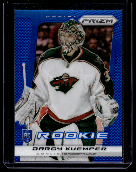 2013-14 Panini Prizm - Wal-Mart Blue Prizm - Darcy Kuemper #248 RC