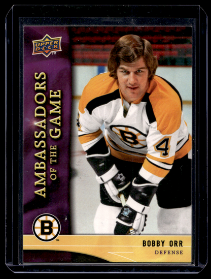 2009-10 Upper Deck - Ambassadors of the Game - Bobby Orr #AG29