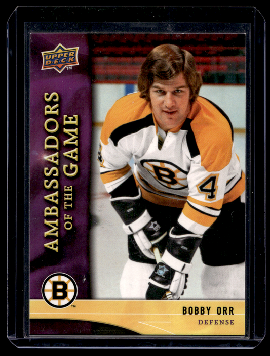 2009-10 Upper Deck - Ambassadors of the Game - Bobby Orr #AG29