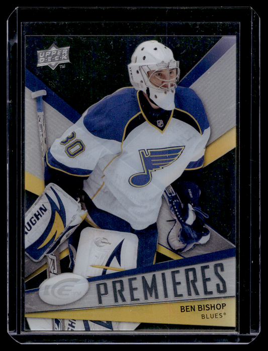 2008-09 Upper Deck Ice - Ice Premieres Level 2 - Ben Bishop #168 /499 RC