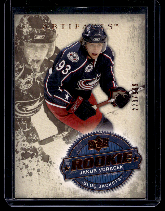 2008-09 Upper Deck Artifacts - Rookie - Jakub Voracek #292 /999 RC