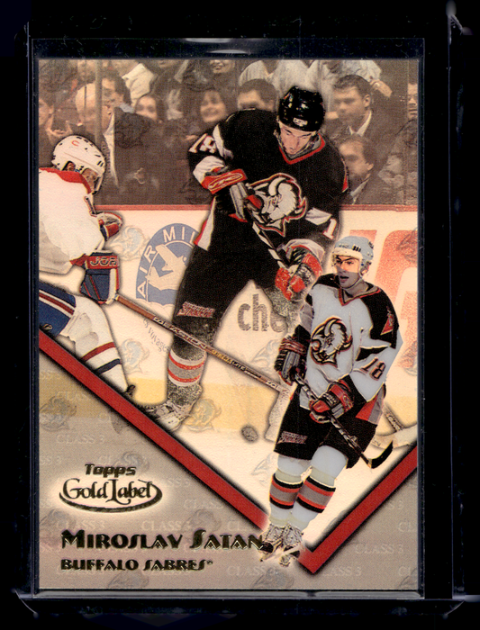 2000-01 Topps Gold Label - Class 3 - Miroslav Satan #75