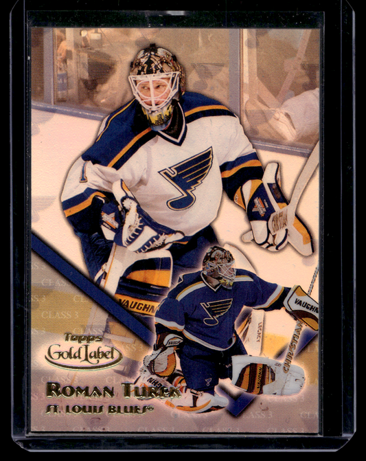 2000-01 Topps Gold Label - Class 3 - Roman Turek #44