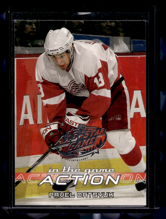 2003-04 In the Game Action - All-Star Game Missing Serial Number - Pavel Datsyuk #279