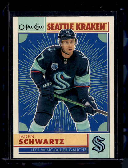 2022-23 O-Pee-Chee - Retro Blank Back - Jaden Schwartz #387
