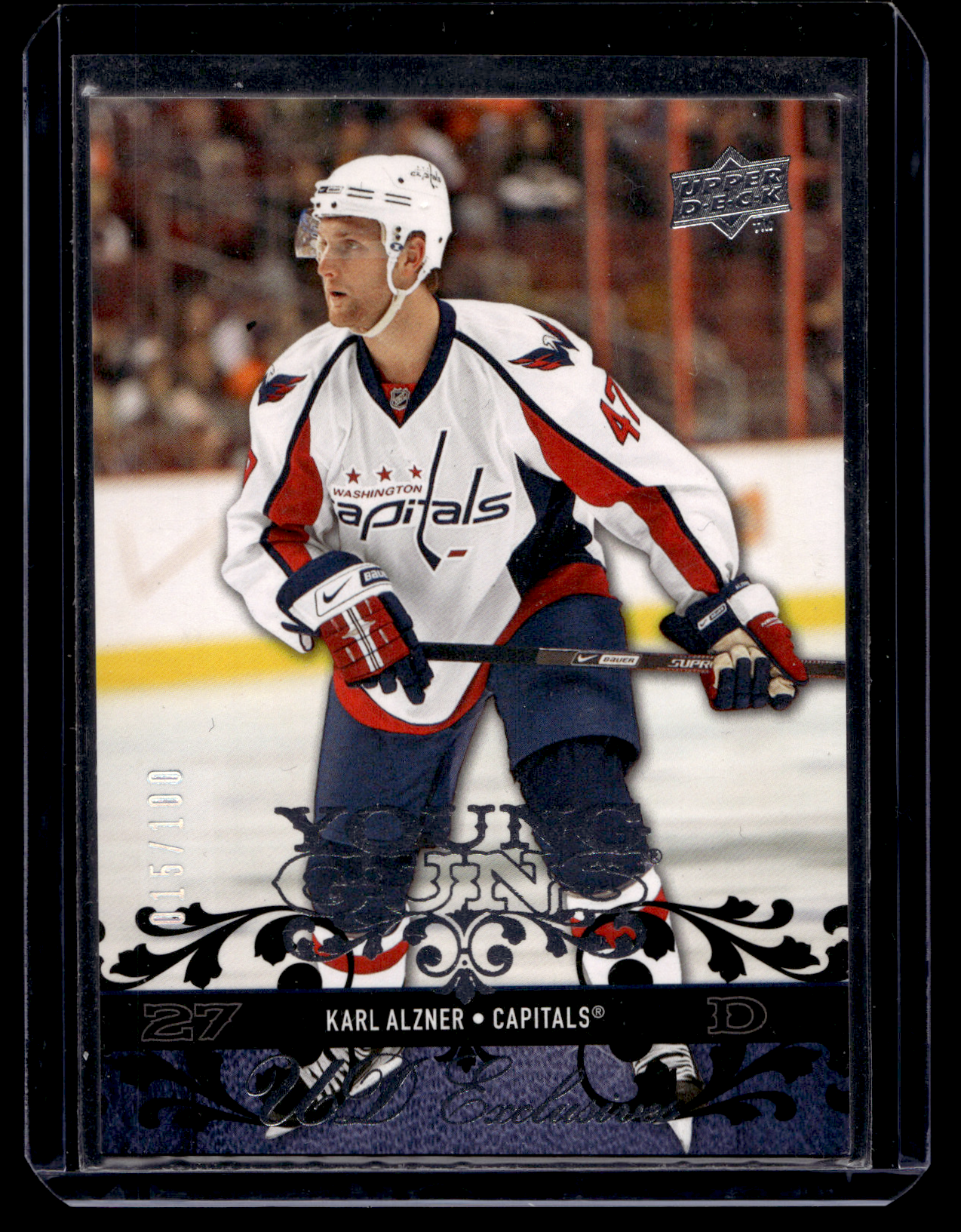 2008-09 Upper Deck - UD Exclusives -Young Guns - Karl Alzner #499 /100 RC