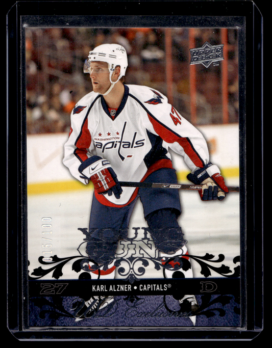 2008-09 Upper Deck - UD Exclusives - Young Guns - Karl Alzner #499 /100 RC