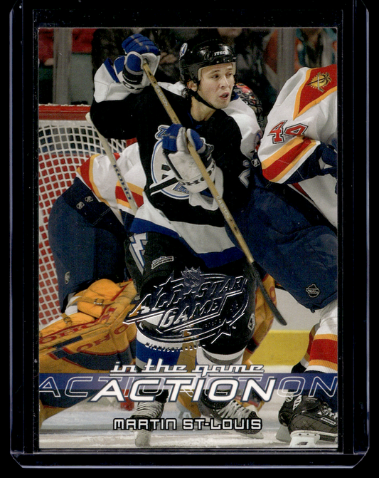 2003-04 In the Game Action - All-Star Game Missing Serial Number - Martin St. Louis #562