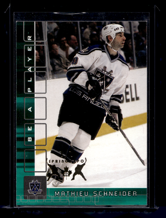 2001-02 In the Game Be A Player Memorabilia - Emerald - Toronto Spring Expo - Mathieu Schneider #270 1of1