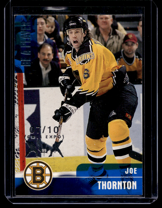 1999-00 In the Game Be A Player Memorabilia - Toronto Fall Expo - Joe Thornton #35 /10