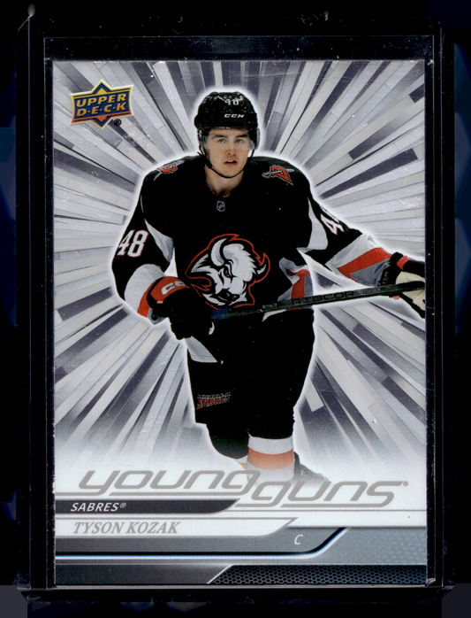 2024-25 Upper Deck Extended Series - Silver Outburst - Young Guns - Tyson Kozak #715 RC
